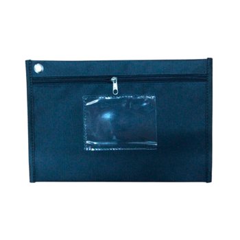 Malote Envelope com Zíper 260x360mm Preto