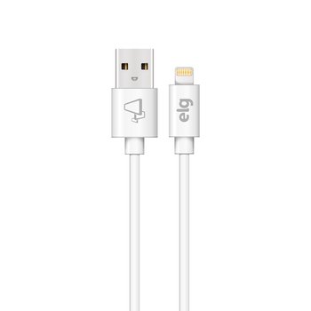 Cabo USB para Lightning 1 metro branco ELG