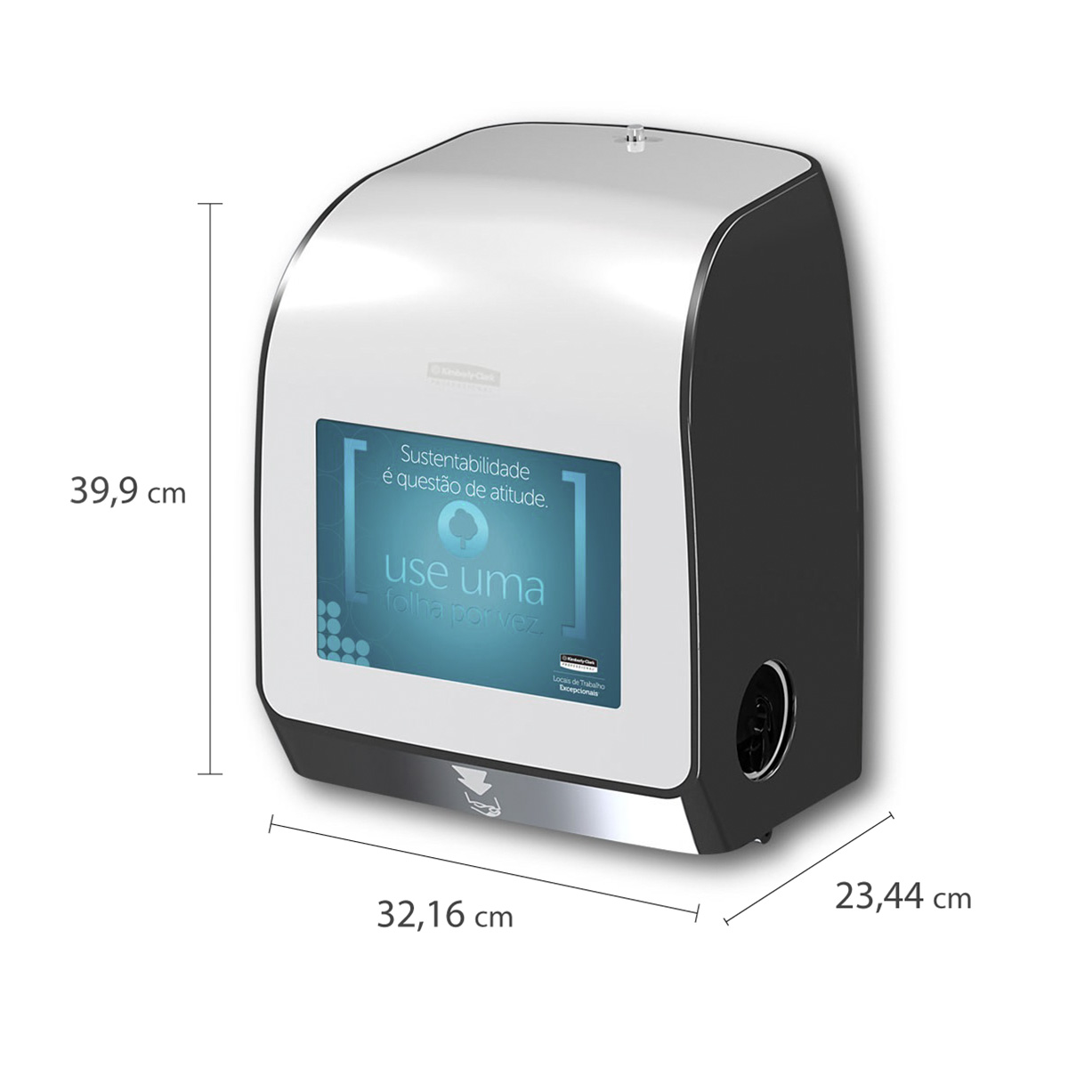 Dispenser para Papel Toalha Bobina Autocorte MOD | Kimberly