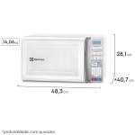 Micro-ondas Electrolux MB37R 27L 127V Branco