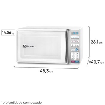 Micro-ondas Electrolux MB37R 27L Branco 220V