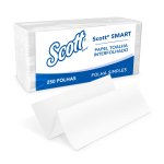 Papel Toalha Interfolhado Folha Simples 1000 folhas 28g | Scott Smart