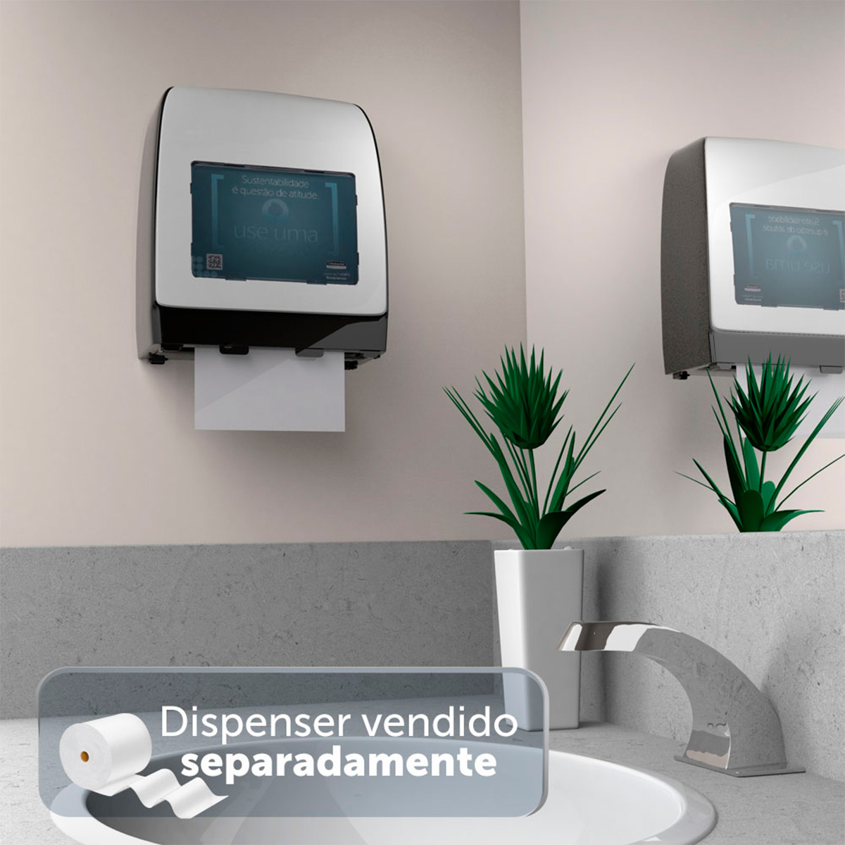 Papel Toalha Folha Simples 350 Metros 12 Bobinas 30g | Scott