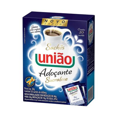 Adoçante em Pó Sucralose 6 g 50 unidades | União