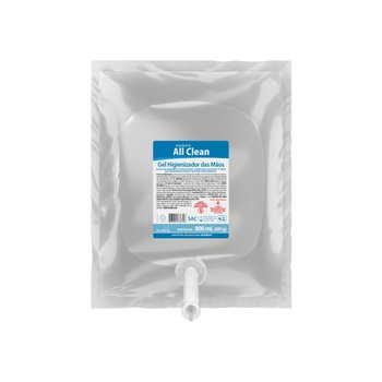 Álcool Gel 70° All Clean Refil 800g | Audax