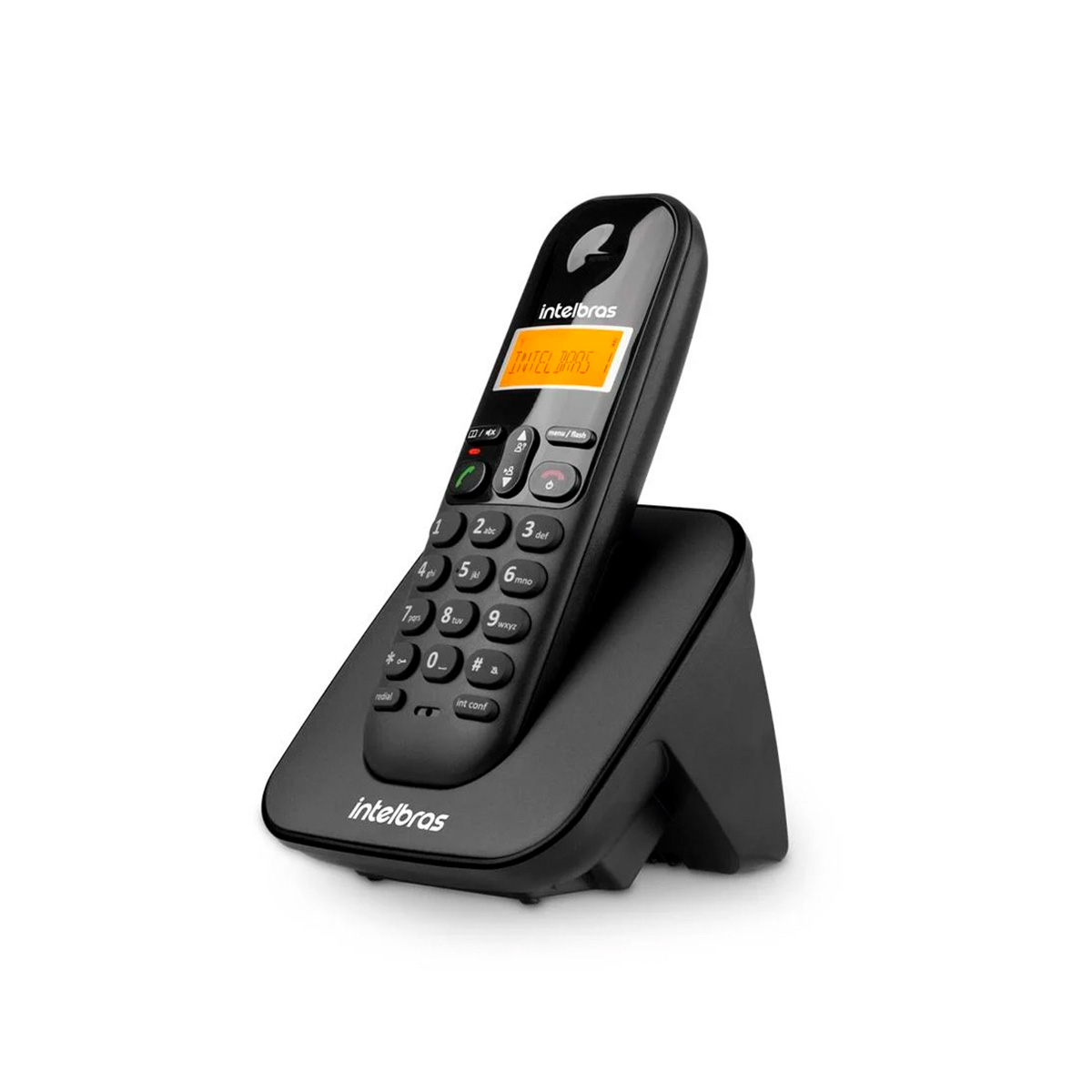 Telefone Sem Fio com Identificador e Display Luminoso Preto | Intelbras TS3110