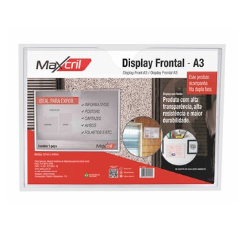 Display Multiuso PS A3 sem Fundo