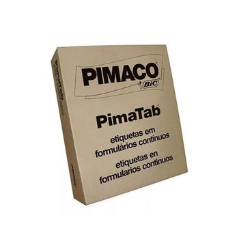Etiqueta 128 mm x 74 mm 01 Carreira 2000 unidades | Pimaco