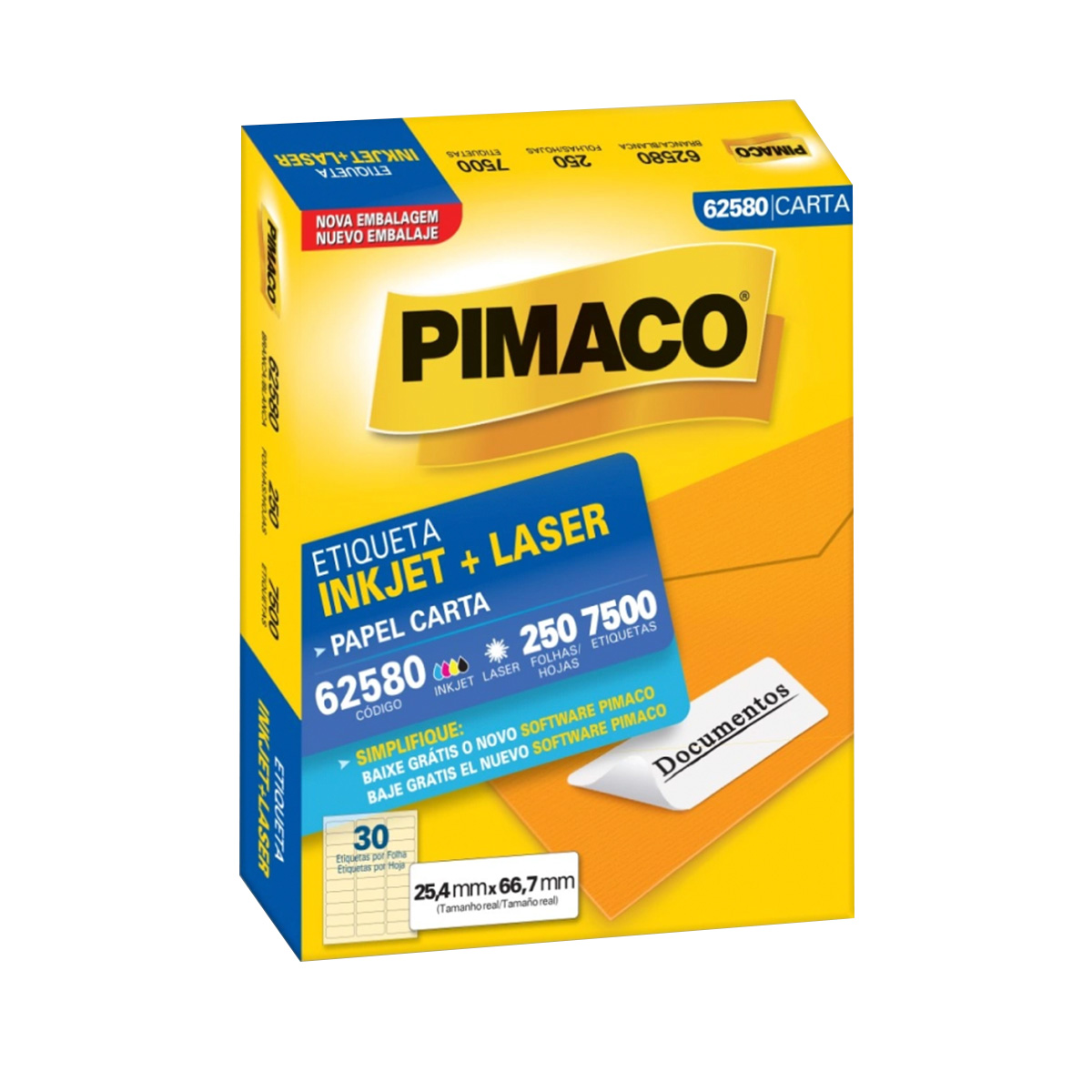 Papel Gráfico School Smart - 500 Folhas Brancas Para Aula E Arte