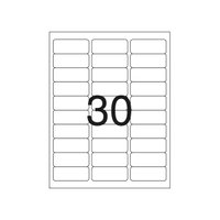 Etiqueta Carta  SL61080 25,4 mm x 66,7 mm 1000 folhas | Pimaco
