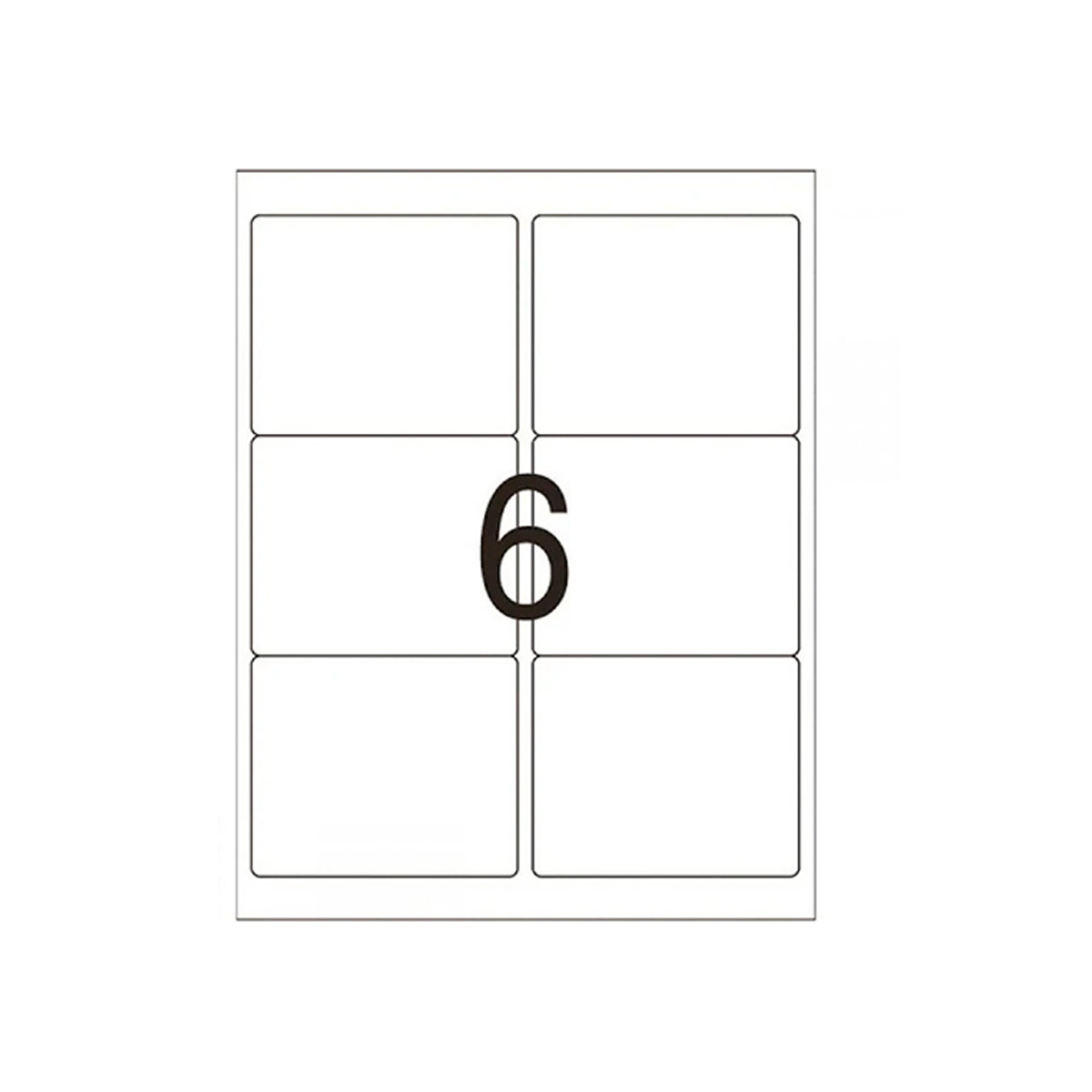 Etiqueta 84,67 mm x 101,6 mm 1000 folhas | Pimaco SL61084