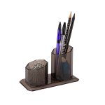 Porta Caneta e Clips Duplo Fumê