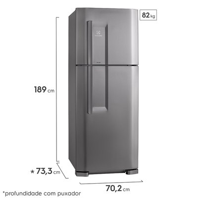 Refrigerador Electrolux DC51X 475L 127V Inox