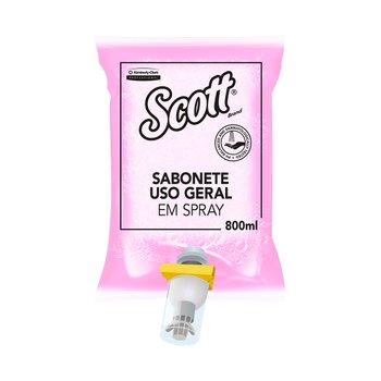 Sabonete em Spray 800 ml 6 unidades | Scott
