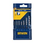 Jogo de Brocas Irwin Para Metal 2mm a 6mm 7 Peças