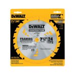 Lâmina Serra Circular Dewalt Madeira Laminados 7 1/4 24D DW3178