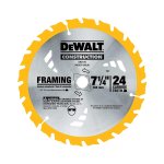 Lâmina Serra Circular Dewalt Madeira Laminados 7 1/4 24D DW3178