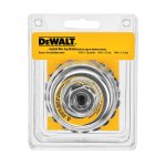 Escova De Aço Copo Dewalt 4 Trançada