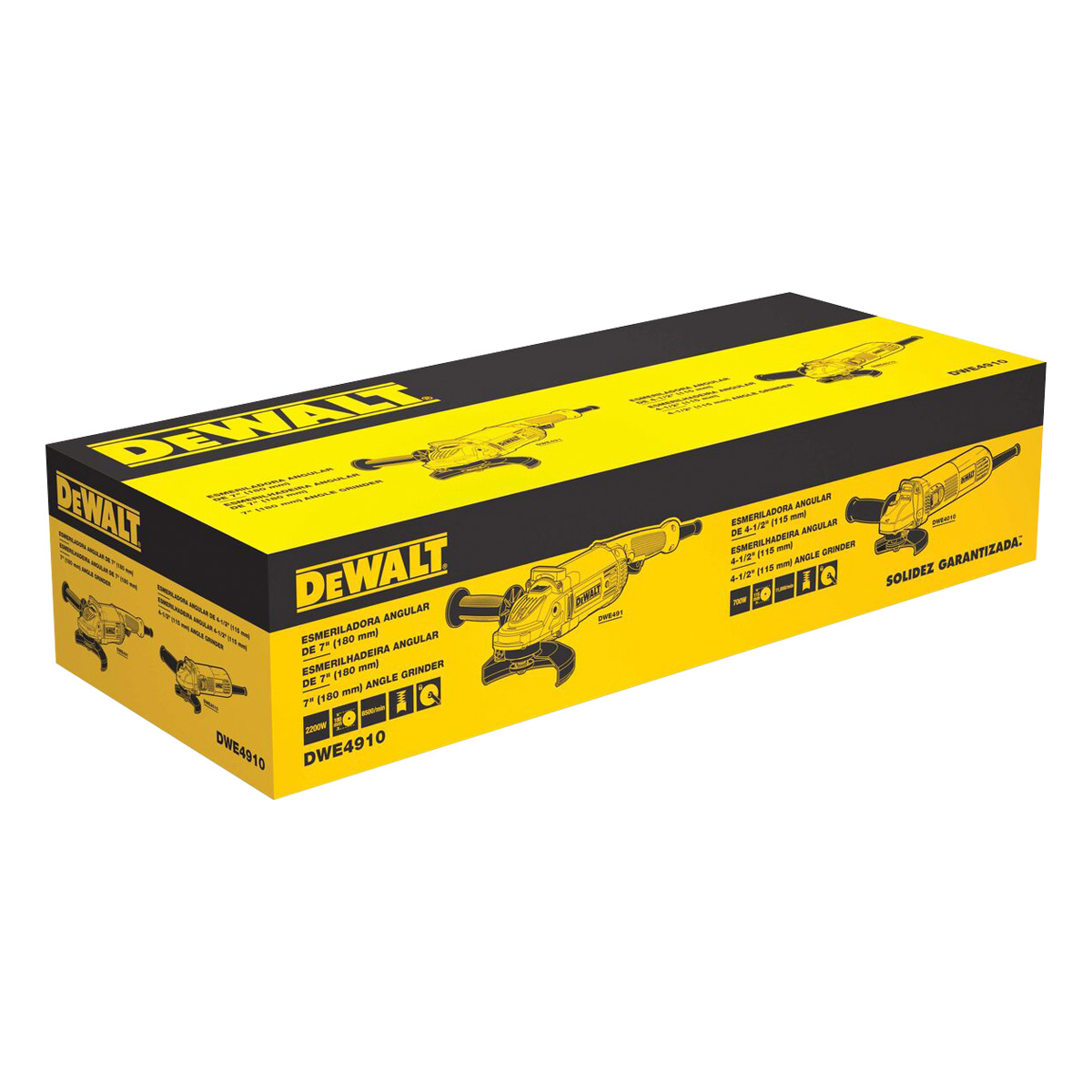 Esmerilhadeira Angular 7 2200W 8500Rpm 220V DWE491B2 | Dewalt