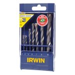 Jogo de Brocas Irwin Para Concreto 3mm a 10mm 7 Peças