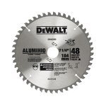 Lâmina Serra Circular Dewalt Alumínio 7 1/4 48D DWA03200