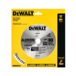 Lâmina Serra Esquadria Dewalt Alumínio 10 80D DWA03210