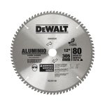 Lâmina Serra Esquadria Dewalt Alumínio 12 80D DWA03230