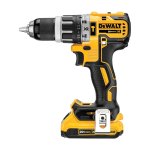 Parafusadeira/Furadeira de Impacto 1/2 Pol. Com 2 Baterias 20V Carregador Bivolt | Dewalt DCD796BR