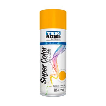 Tinta Spray Super Color Tekbond Laranja 350ml 250g