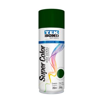 Tinta Spray Super Color Tekbond Verde Escuro 350ml 250g