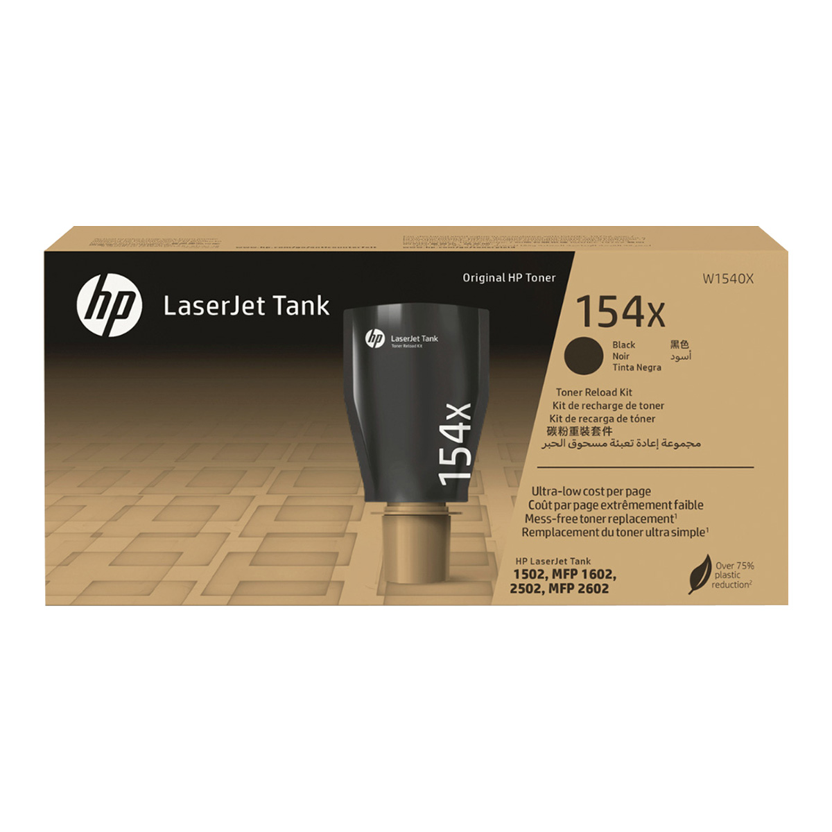Toner W1540 W1540X Preto Original | HP