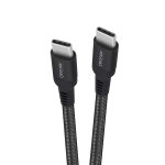 Cabo USB-C para USB-C 1 metro Preto Geonav ESC06