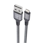 Cabo trançado USB para Lightning 1 metro Geonav