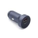 Carregador Veicular 18W 2 saídas USB + USB-C Geonav CH18WPDAL