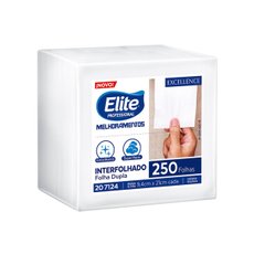 Papel Higiênico Interfolhado Folha Dupla 12000 folhas 30g | Elite