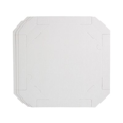 Caixa de Pizza Pequena Branca Lisa 30 cm 50 conjuntos