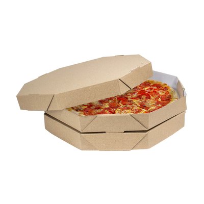 Caixa de Pizza Grande Branca Lisa 40 cm 50 conjuntos