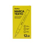 Caneta Marca Texto Amarela | Go Office