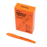 Caneta Marca Texto Laranja | Go Office