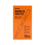 Caneta Marca Texto Laranja | Go Office