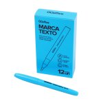 Caneta Marca Texto Azul | Go Office