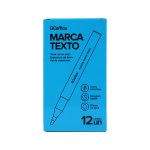 Caneta Marca Texto Azul | Go Office