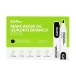 Marcador de Quadro Branco Preto Recarregável | Go Office