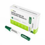 Marcador de Quadro Branco Verde | Go Office