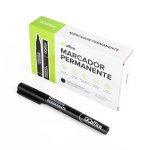 Marcador Permanente 4 mm Preto | Go Office