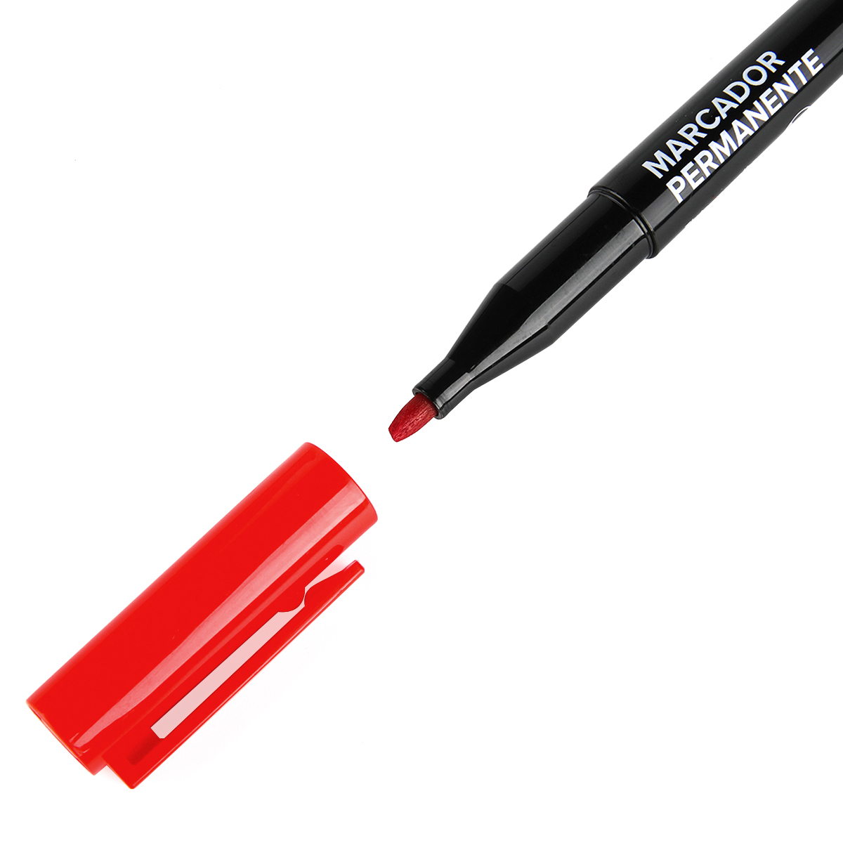 Marcador Permanente 4 mm Vermelho | Go Office