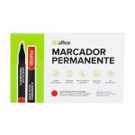 Marcador Permanente 4 mm Vermelho | Go Office