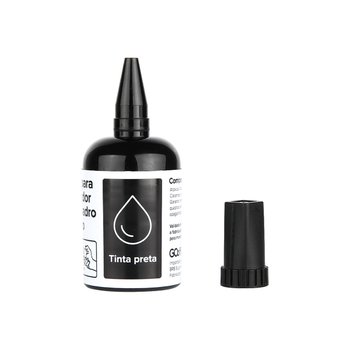 Tinta para Marcador de Quadro Branco Preta 20 ml | Go Office