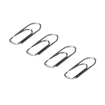 Clips Niquelado N°2 100 unidades | Go Office