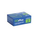 Clips Niquelado N°2 100 unidades | Go Office